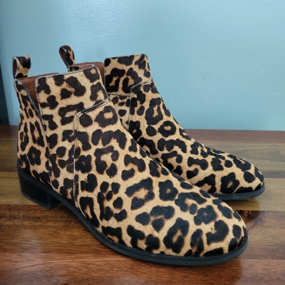 Franco Sarto Leopard Boots - Picture 4 of 4